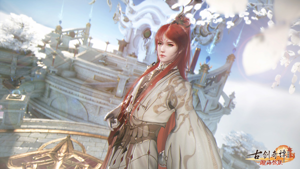 《古剑奇谭OL》全新门派“朝弦”灵魂人物现身，天赐神弓再寻主人