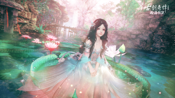 轻绡织绫罗，《古剑奇谭OL》全新7月鲛人外装即将上线
