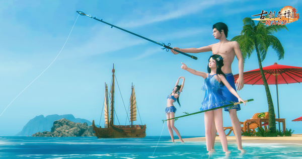 《古剑奇谭OL》年度版本“瀚海惊弦”今日公测，歌手周深献声全新主题曲