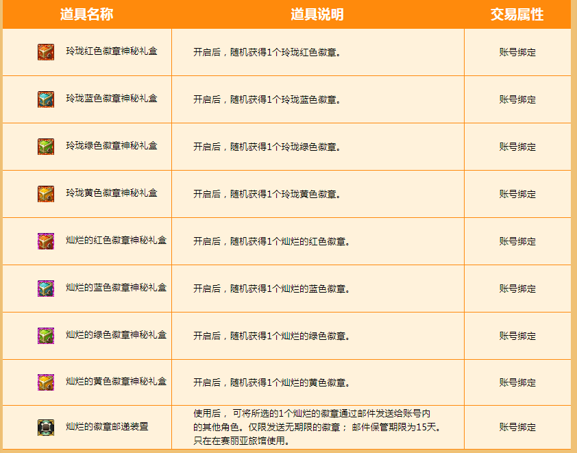 《DNF》光辉徽章礼盒活动