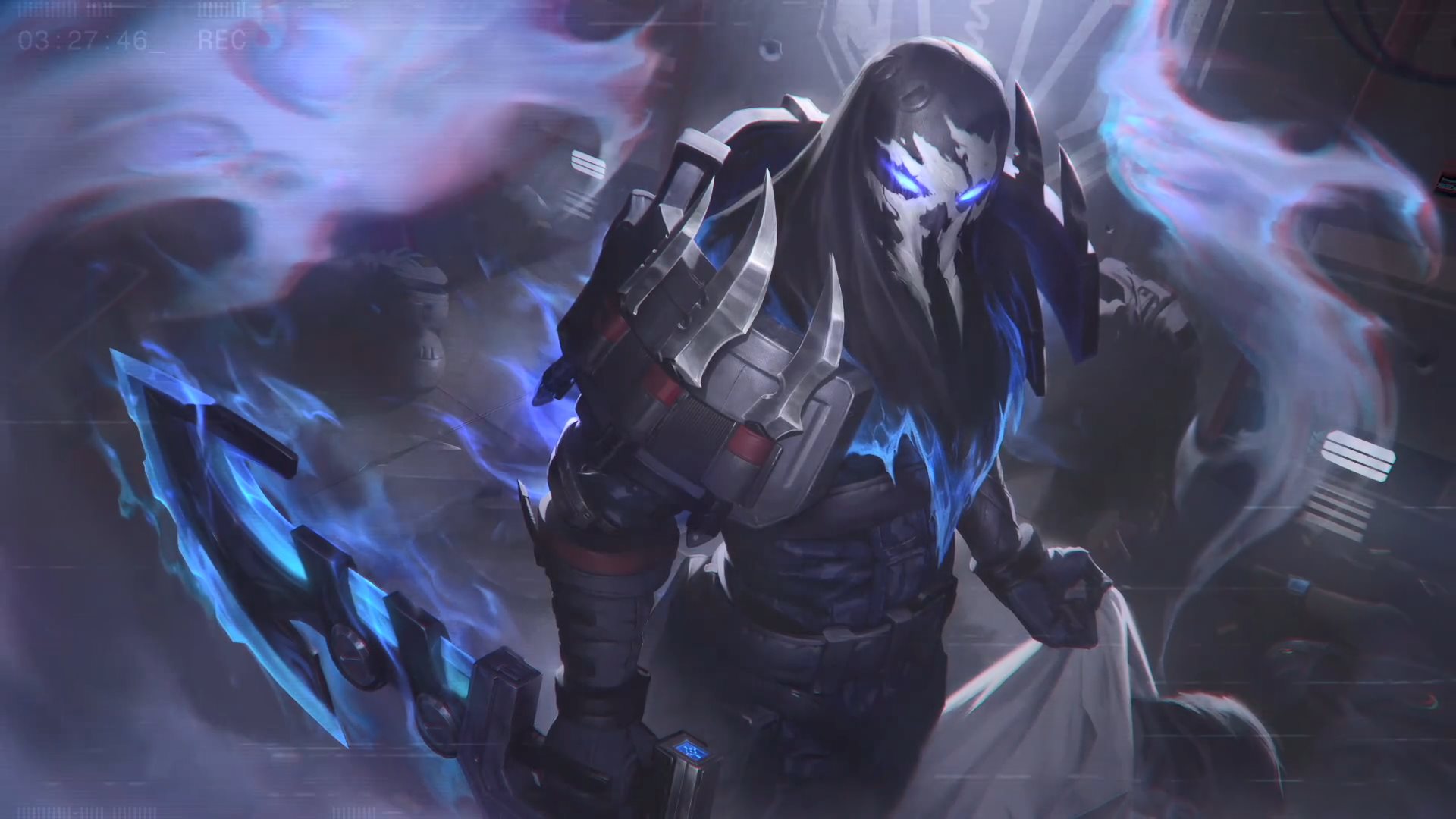 《英雄联盟》灵能特工皮肤预告及原画制作宣传片