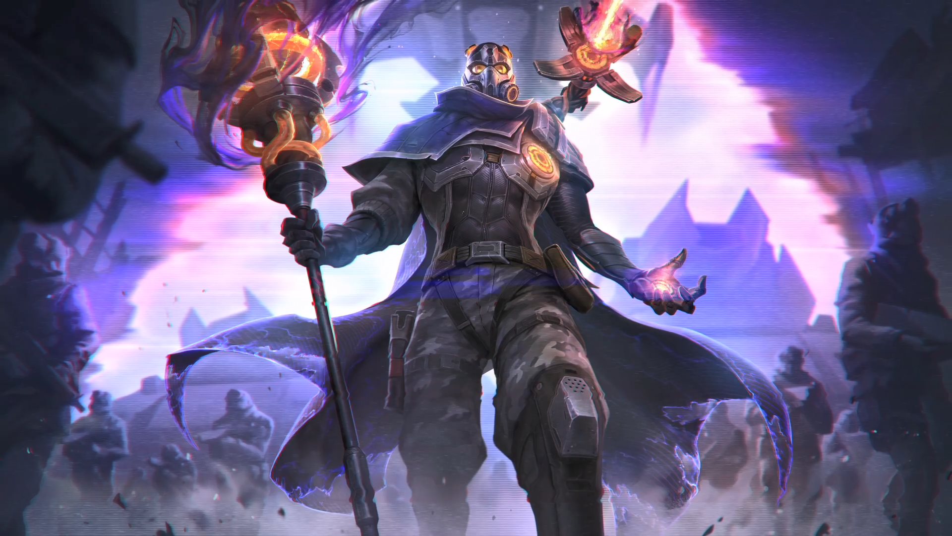 《英雄联盟》灵能特工皮肤预告及原画制作宣传片