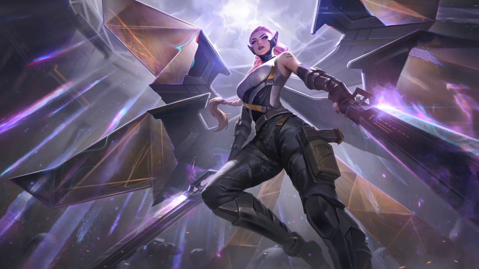 《英雄联盟》灵能特工皮肤预告及原画制作宣传片