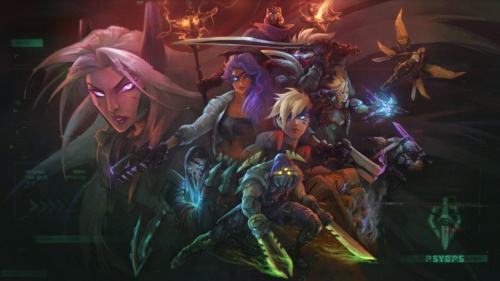 LOL灵能特工黑色玫瑰系列今日上新