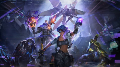 LOL灵能特工黑色玫瑰系列今日上新