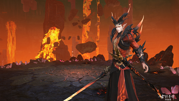 《古剑奇谭OL》团队秘境“赤炎阳极丹·下”：对战寄身相，镇压赤炎阳极丹！