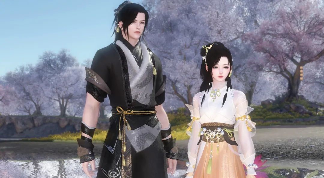 国庆八天假，《逆水寒》出四套新时装，三套直接白送