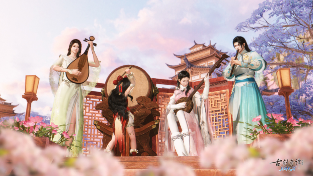 恭迎少女刀卫出关！《古剑奇谭OL》全新资料片“月引长刀”12月17日公测