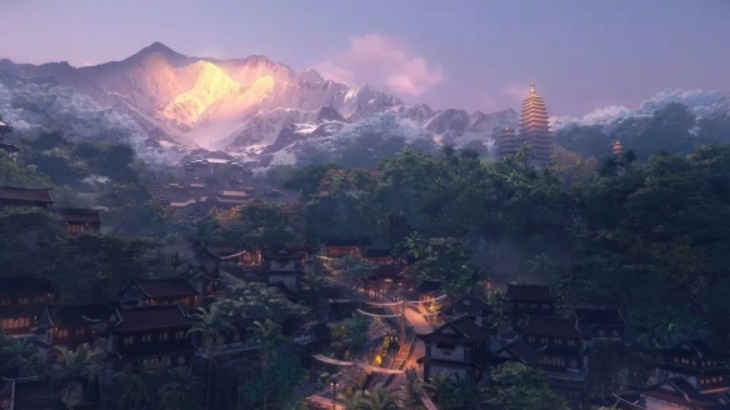 妹子在逆水寒里建了座大理城！8万株鲜花绝美，有玩家想租来求婚