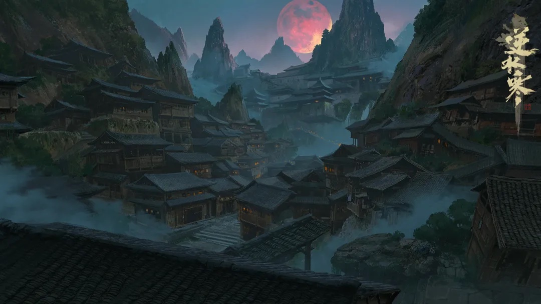 妹子在逆水寒里建了座大理城！8万株鲜花绝美，有玩家想租来求婚