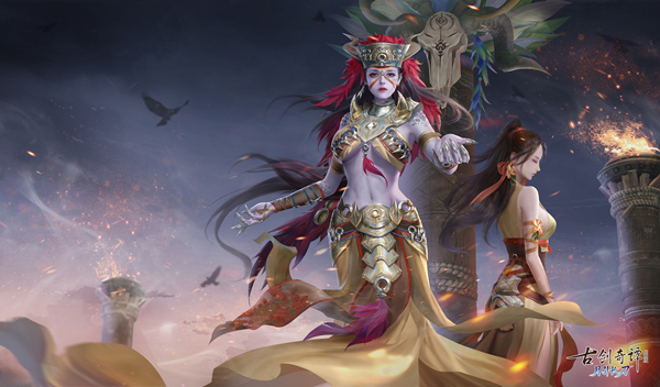 《古剑奇谭OL》全新资料片“月引长刀”今日上线，精彩内容缤纷呈现！