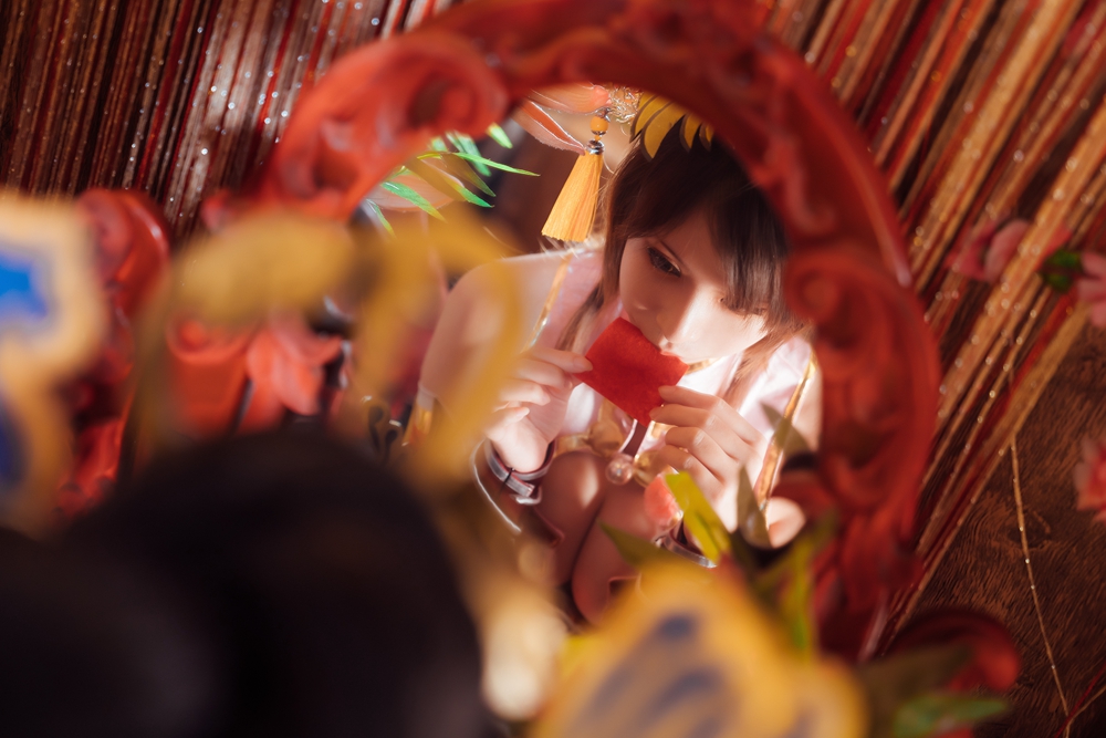 《三国群英传2》网络版美女COS 大乔美艳小乔俏