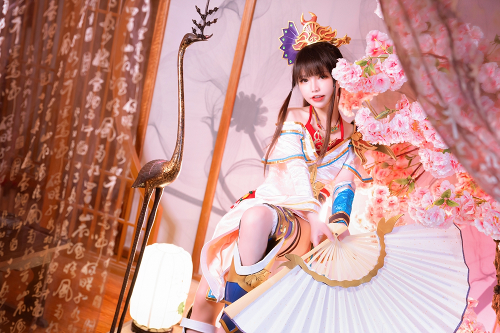 《三国群英传2》网络版美女COS 大乔美艳小乔俏