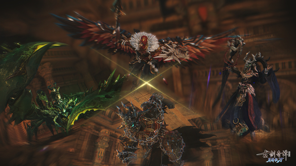 探秘风沙之下的古老遗迹，《古剑奇谭OL》团队秘境“吉昌废城”今日上线！