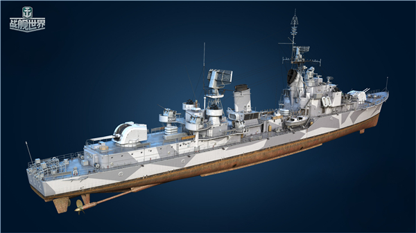 深海猎人归来《战舰世界》E系弗里斯兰号即将入港