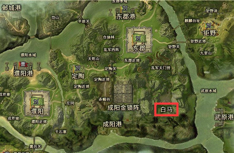 斗恶来战龙枪 150级白马、淮南、天柱山独立地图介绍