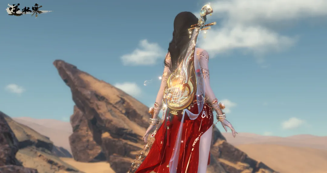 时隔三年这位仙女再回逆水寒，一露脸玩家全燃了