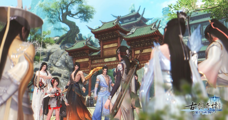 天门终开，《古剑奇谭网络版》全新资料片7月29日公测开启！