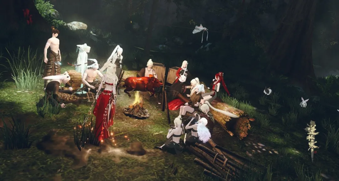 一句骚话，逆水寒玩家遭53万人围观，被几百人齐喊老婆！