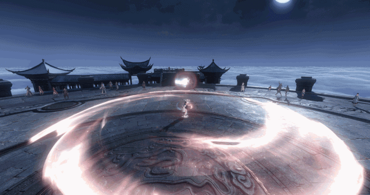 逆水寒鸿音技能皮肤曝光，玩家：这波在银河系