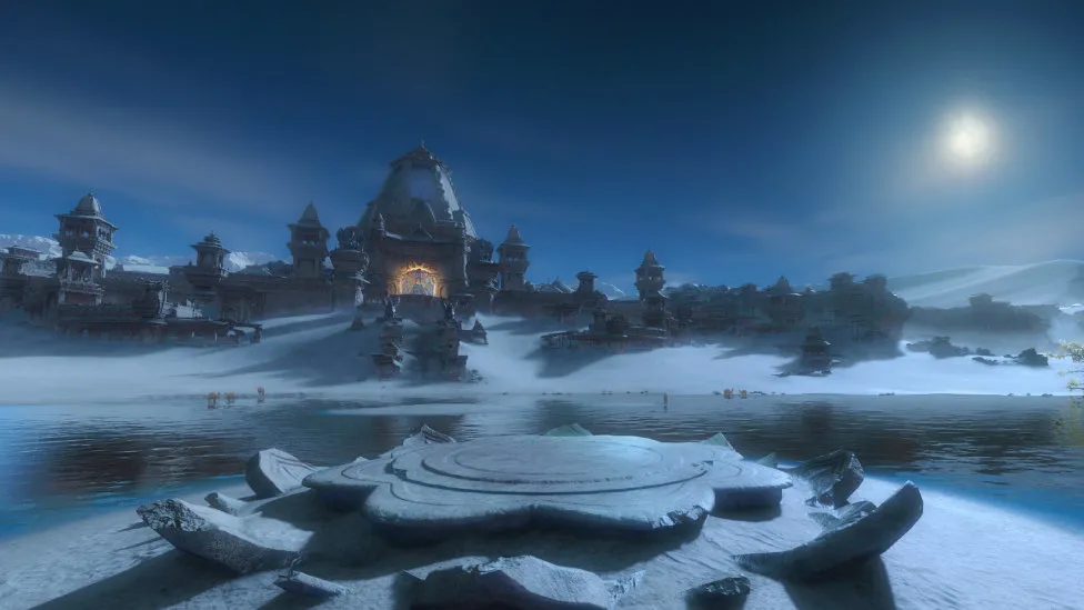 逆水寒鸿音技能皮肤曝光，玩家：这波在银河系