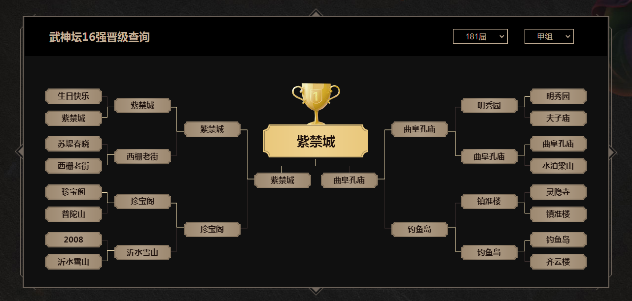 《梦幻西游》电脑版第182届武神坛报名正在火热进行中