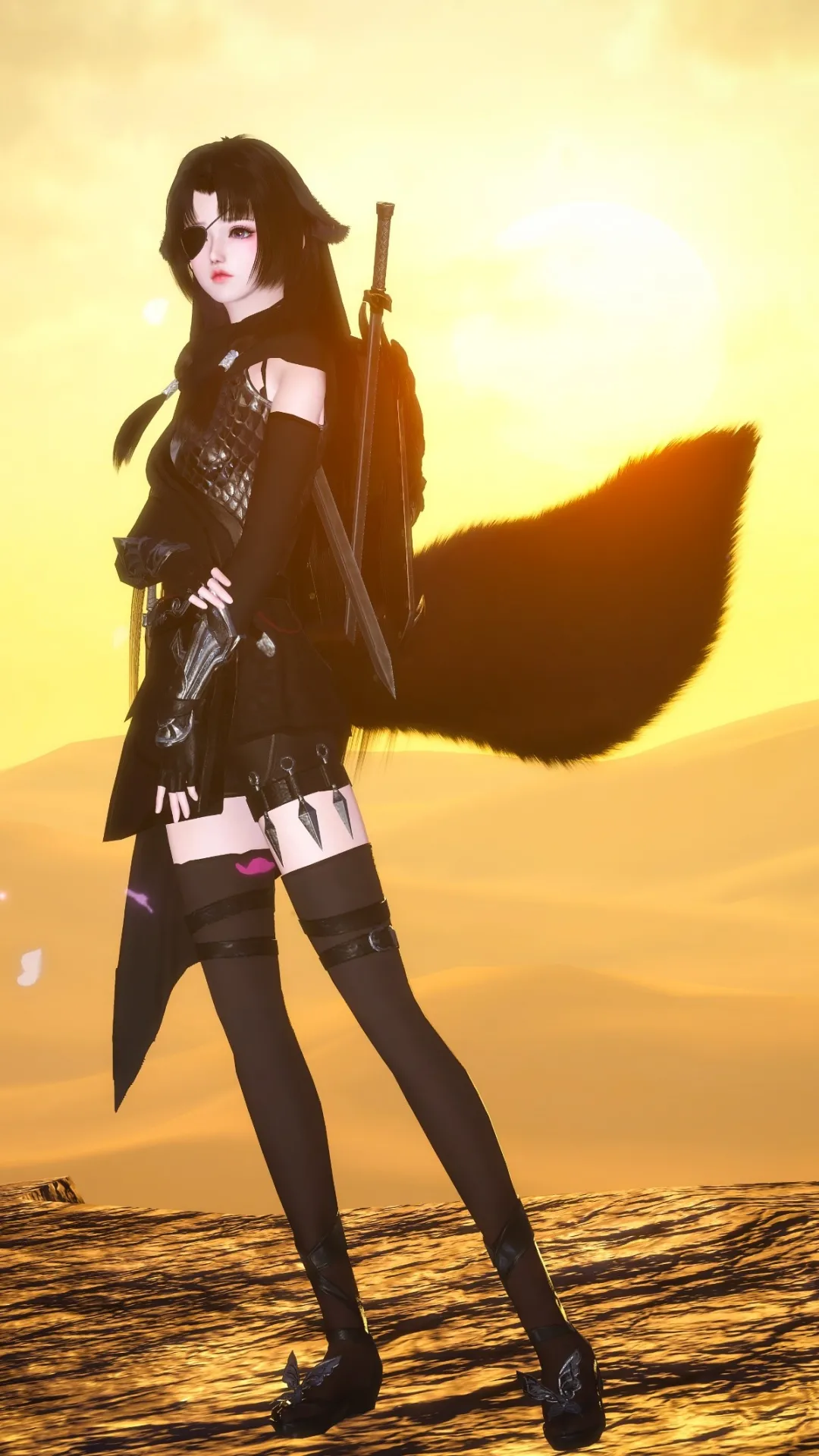 这么可爱的颜值型女玩家，要是不爱唱歌就好了