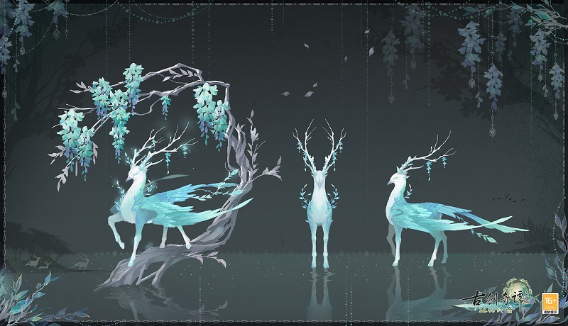 原画曝光，《古剑奇谭网络版》年度版本全新门派“铃客”！