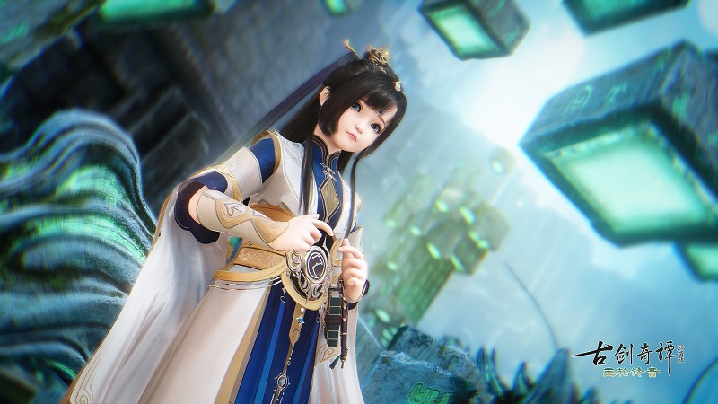 开启神秘宝库一角，《古剑奇谭网络版》全新秘境“天录馆”即将上线！