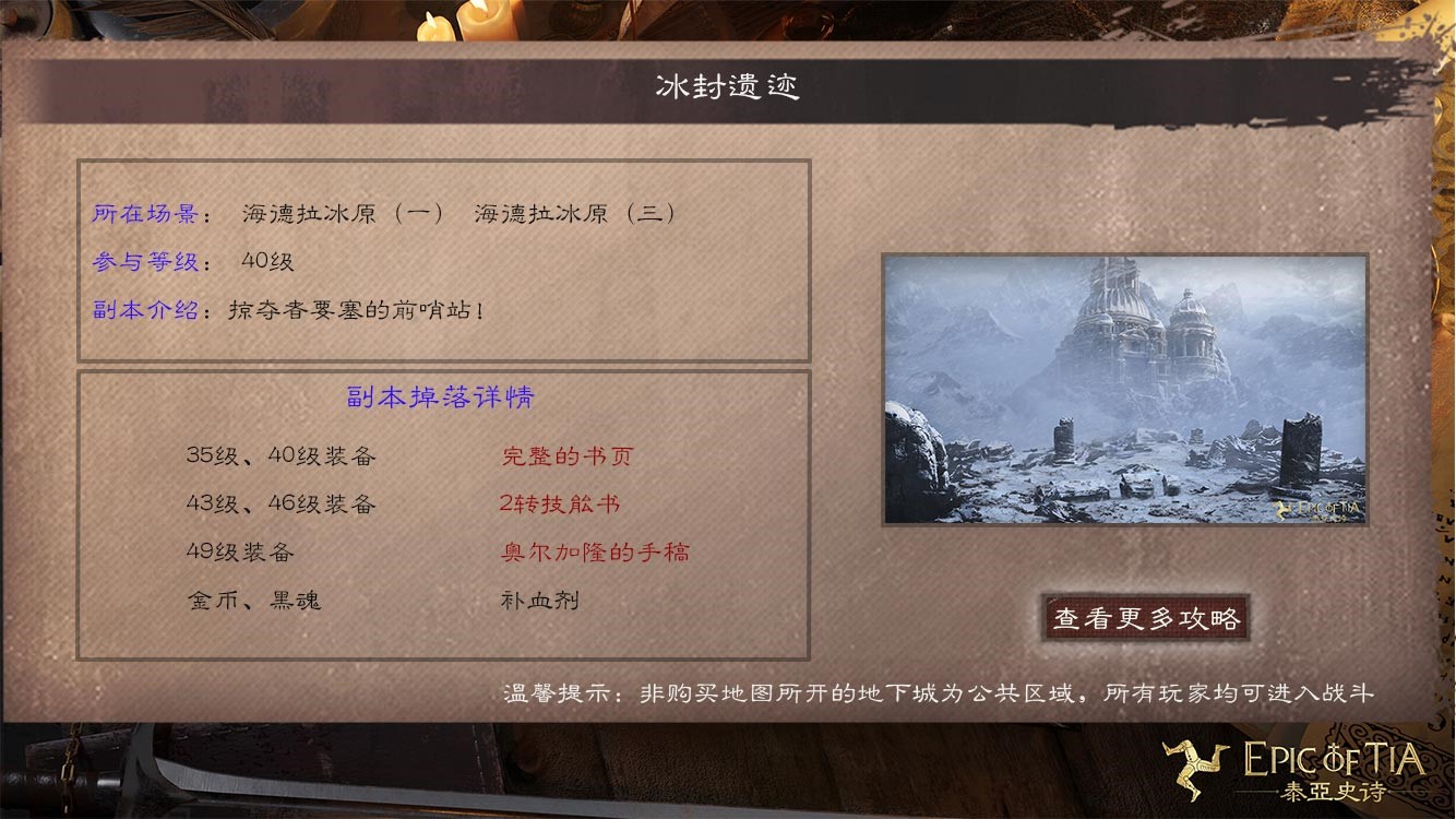 破冰行动 【冰封遗迹】副本攻略