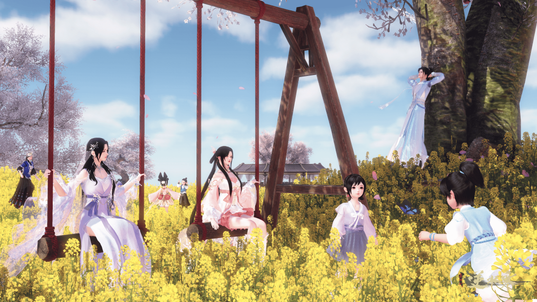 逆水寒刚做了个线上春游模式，但不希望它太火