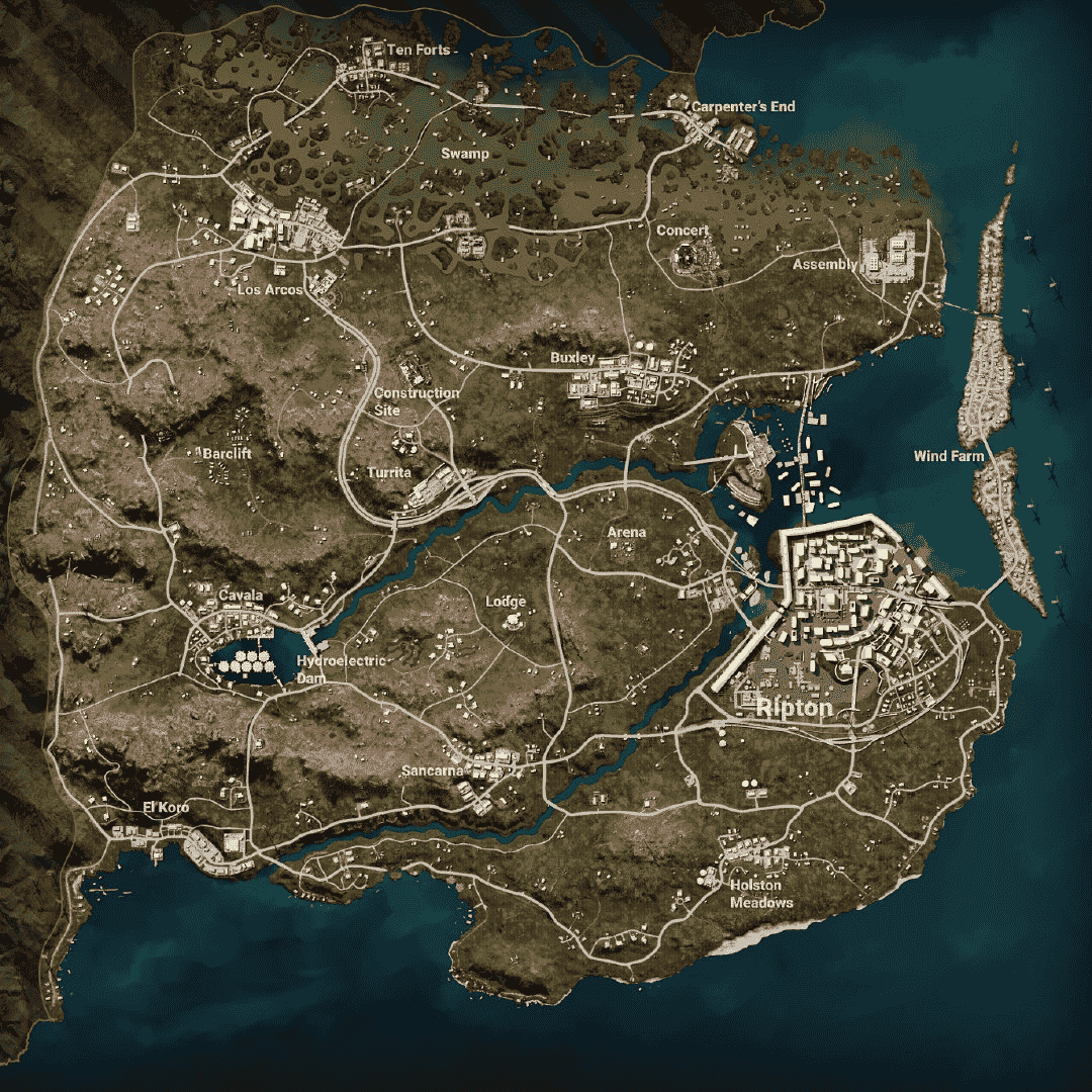 PUBG新地图帝斯顿现已上线 网吧召集令活动开启