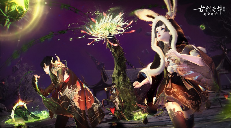 《古剑奇谭网络版》全新斗法玩法，巅峰竞技同步开启！ 