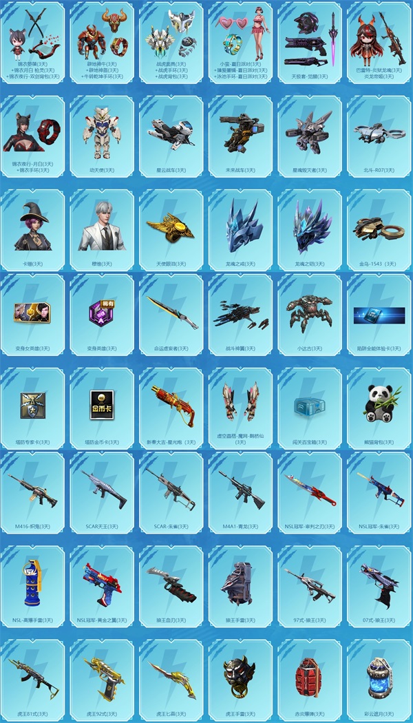 逆战雷鸣狼系列武器现世，3月福利送不停！