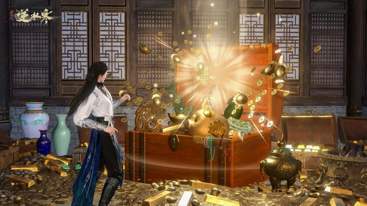 《逆水寒》老兵服终于打起来了？千人跨服混战打到昏天黑地