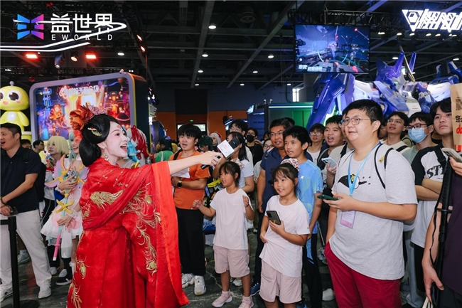 益城月下聚同好，“游戏+非遗”共潮生 —— 益世界 2025 CICF×AGF 展台燃动国庆