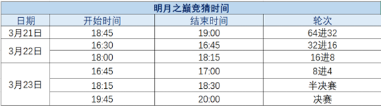 《天涯明月刀OL》精彩赛事春日相约