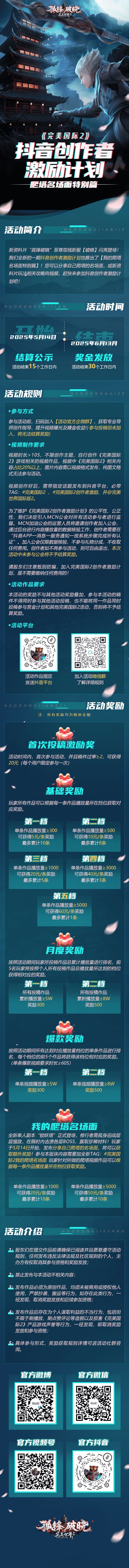 《完美国际2》新资料片“孤锋破晓”今日上线！