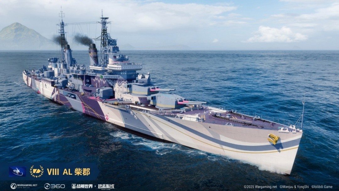 舰指深海破浪前行  《战舰世界》x《碧蓝航线》联动现已开启