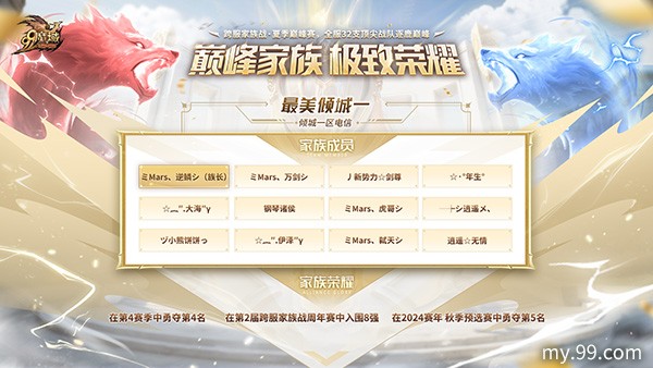 今晚21:30魔域跨服家族战季军赛燃战 观赛赢8888点魔石！