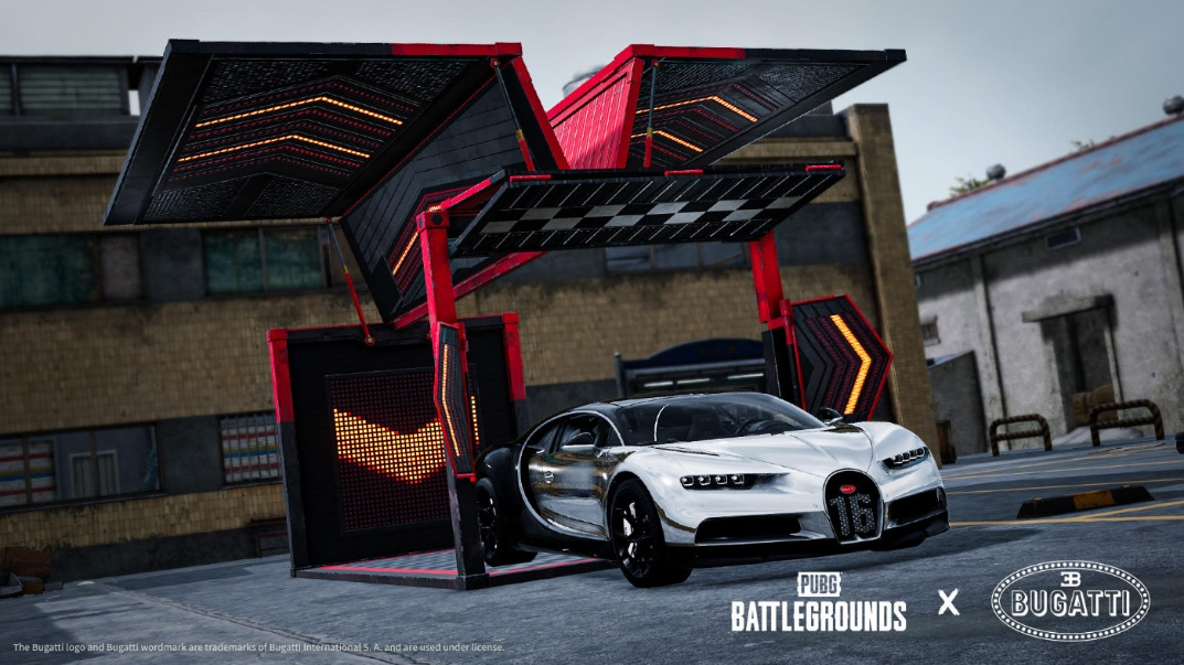 PUBGx布加迪联名上线 夏夜无眠乐不停 