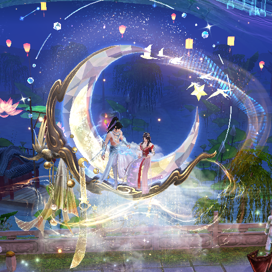 《天龙八部·归来》七夕活动即将开启，限定时装坐骑浪漫登场