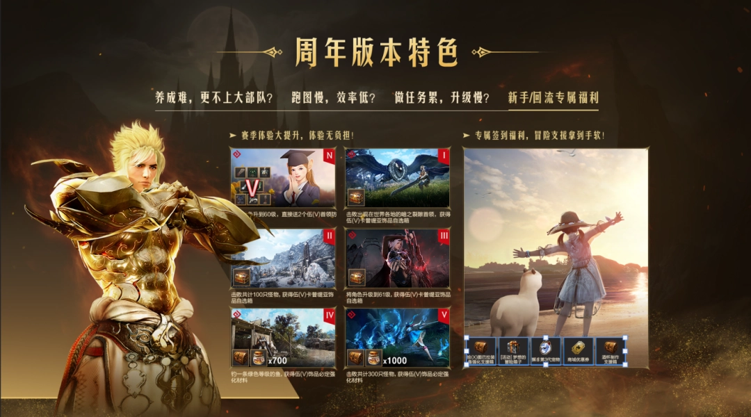 《黑色沙漠》国服10.23周年庆，错过这次再等一年！