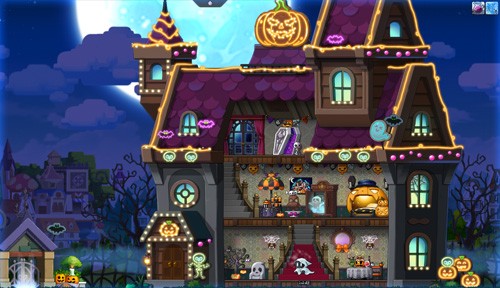 《冒险岛》V220版本欢乐驾到！夜晚的马戏团之地球防御本部！