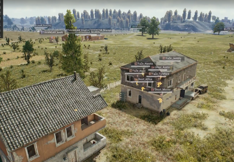 《绝地求生》职业选手FaZe反攻楼教学