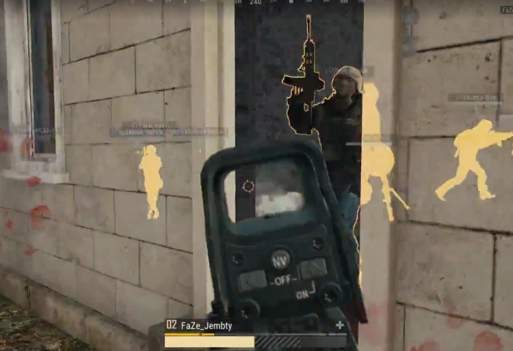 《绝地求生》职业选手FaZe反攻楼教学