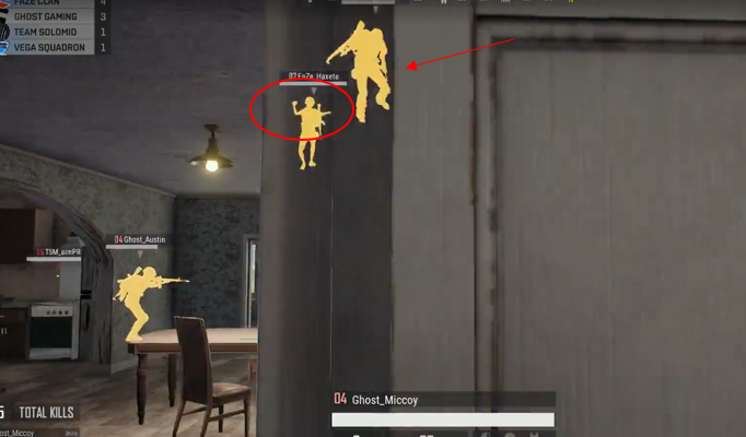 《绝地求生》职业选手FaZe反攻楼教学