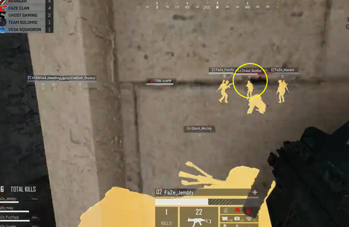 《绝地求生》职业选手FaZe反攻楼教学