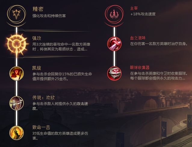 《LOL》8.5版本艾希基石符文出装推荐