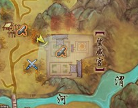 《剑三》花朝节马嵬驿截图位置一览